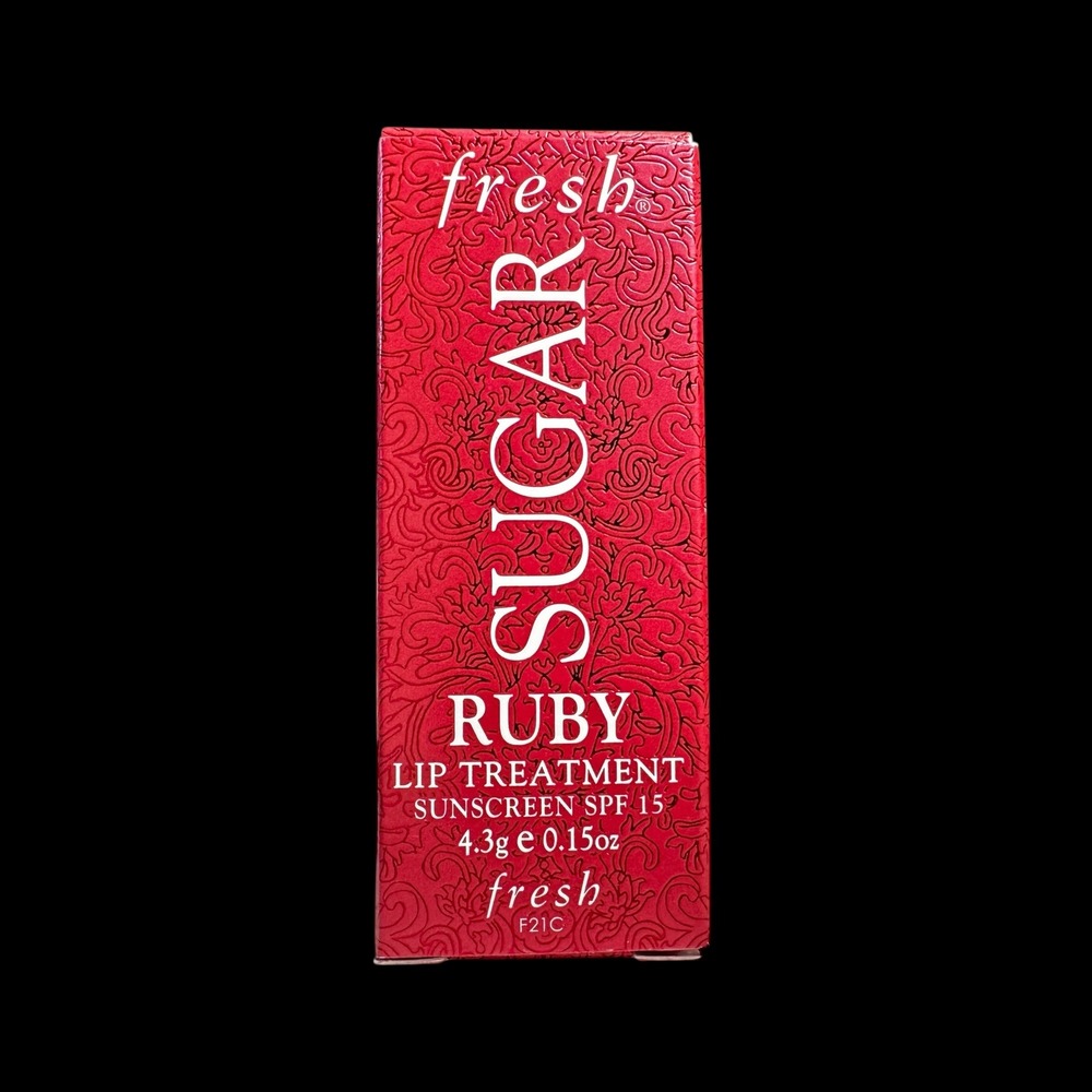 Fresh Sugar Ruby Tinted Lip Treatment Sunscreen SPF‎ 15 4.3g 0.15oz New in Box